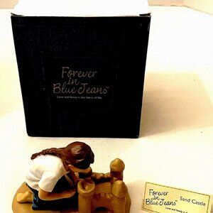 Westland FOREVER IN BLUE JEANES Sand Castle #18401 girl figurine
